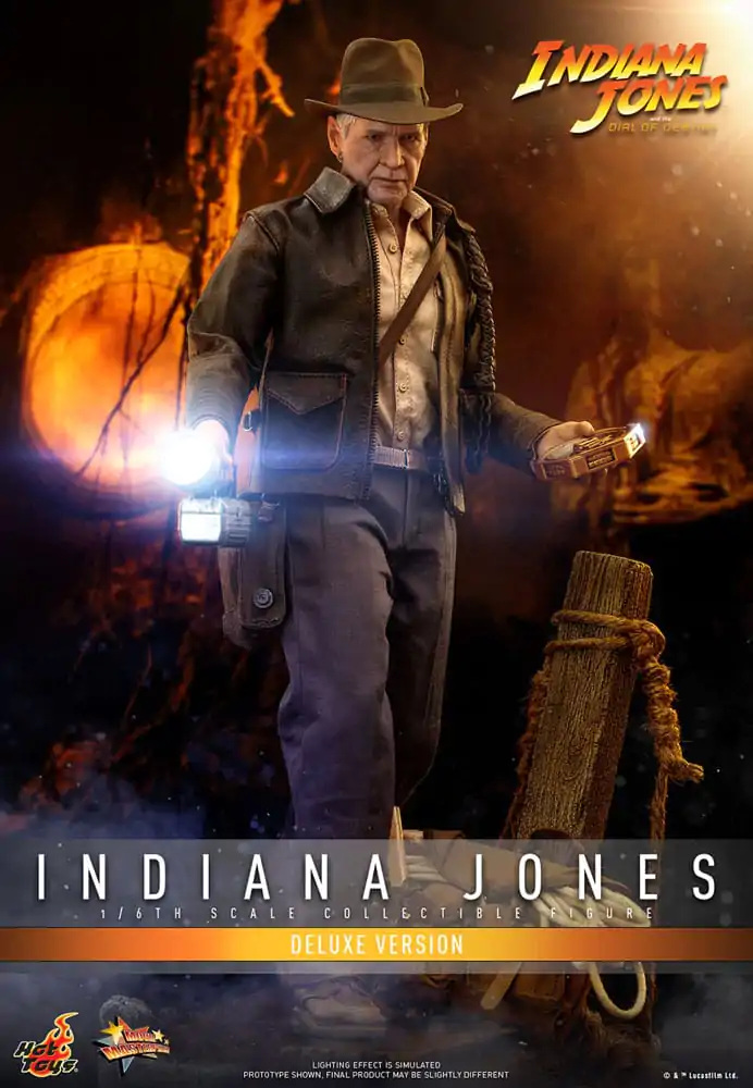 Indiana Jones Movie Masterpiece figurină de acțiune 1/6 Indiana Jones (Versiune Deluxe) 30 cm poza produsului