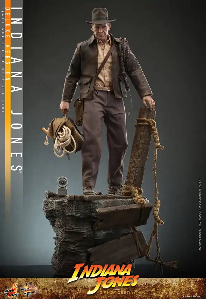 Indiana Jones Movie Masterpiece figurină de acțiune 1/6 Indiana Jones (Versiune Deluxe) 30 cm poza produsului