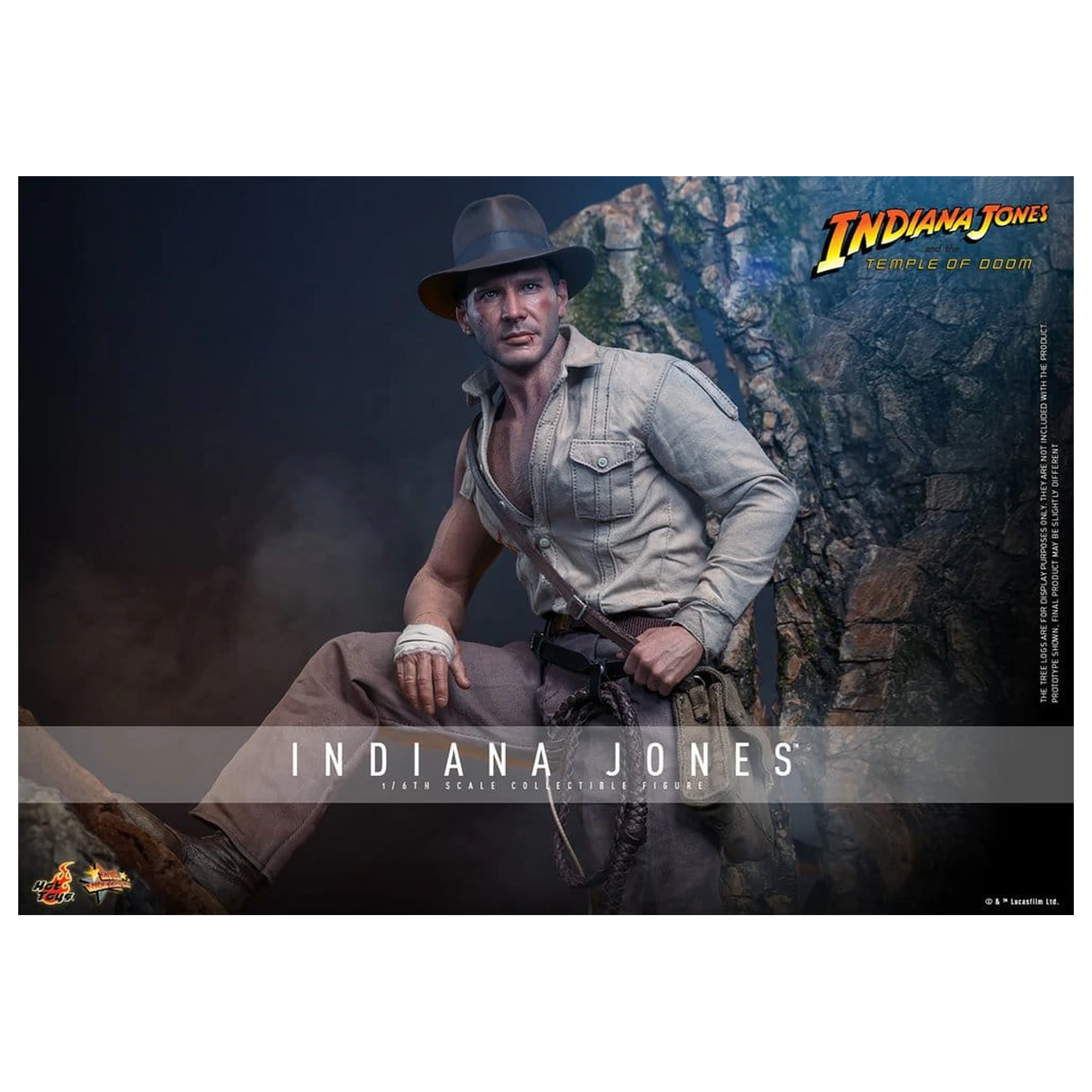 Indiana Jones Movie Masterpiece Figurină de acțiune 1/6 Indiana Jones 30 cm poza produsului