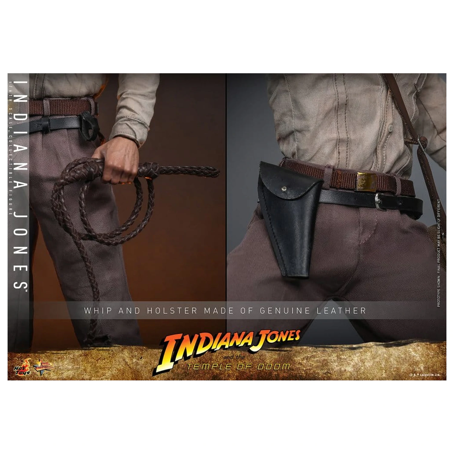 Indiana Jones Movie Masterpiece Figurină de acțiune 1/6 Indiana Jones 30 cm poza produsului
