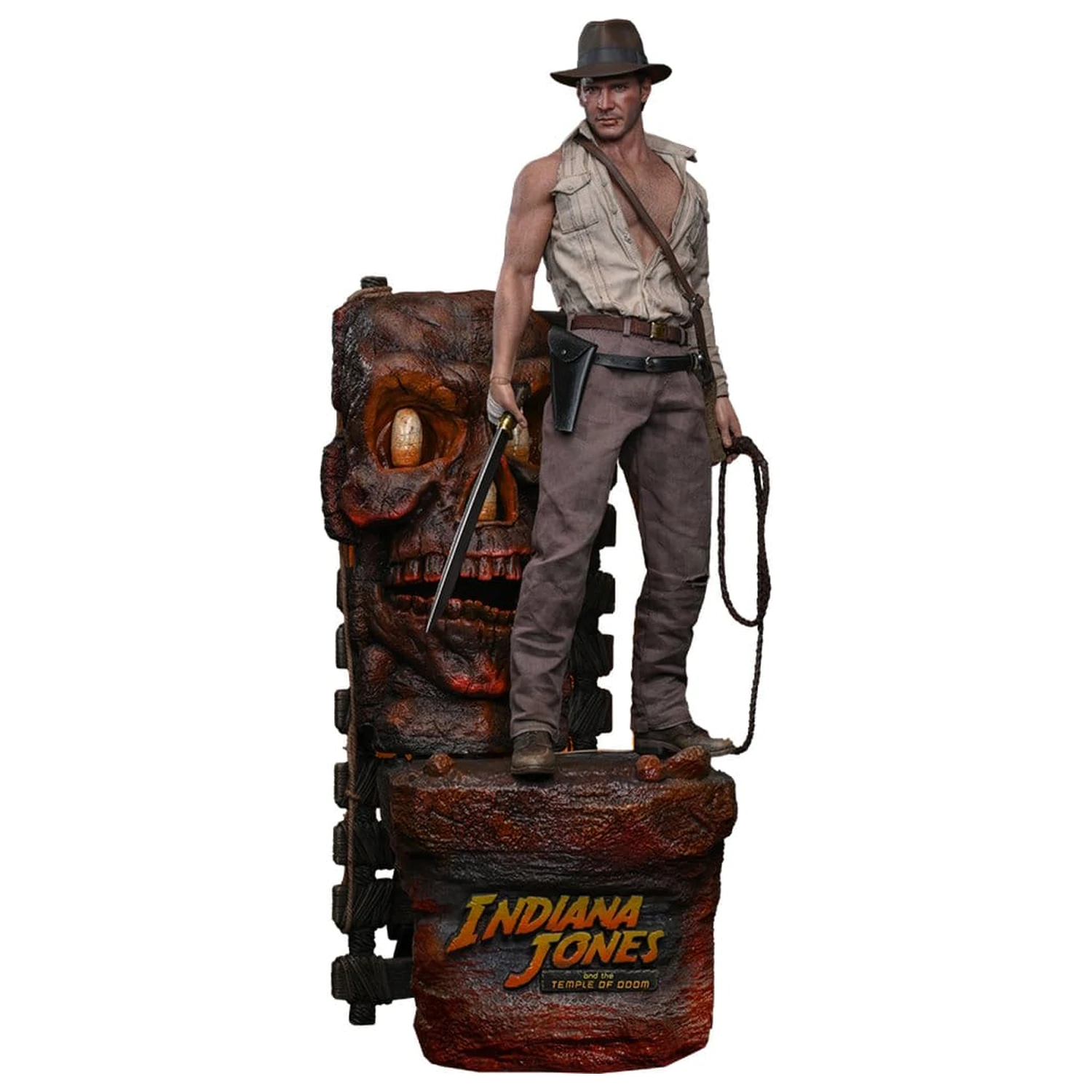 Indiana Jones Movie Masterpiece Figurină de acțiune 1/6 Indiana Jones (Deluxe Version) 30 cm poza produsului