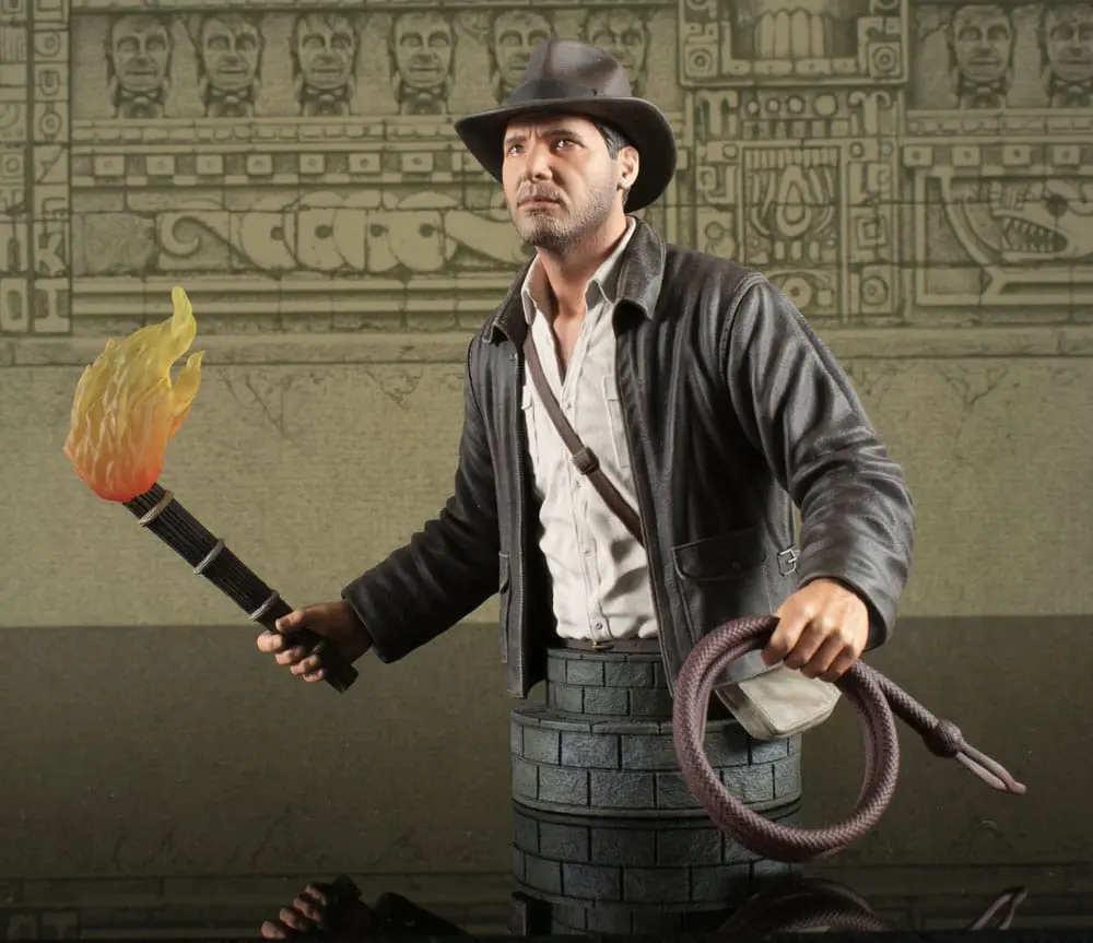 Indiana Jones: Raiders of the Lost Ark Bust 1/6 Indiana Jones 15 cmBust 1/6 Indiana Jones 15 cm poza produsului