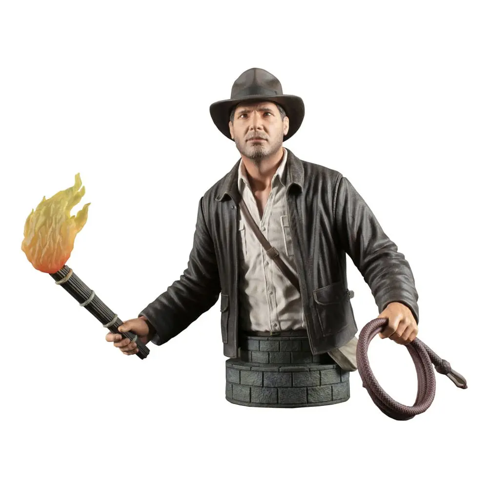 Indiana Jones: Raiders of the Lost Ark Bust 1/6 Indiana Jones 15 cmBust 1/6 Indiana Jones 15 cm poza produsului