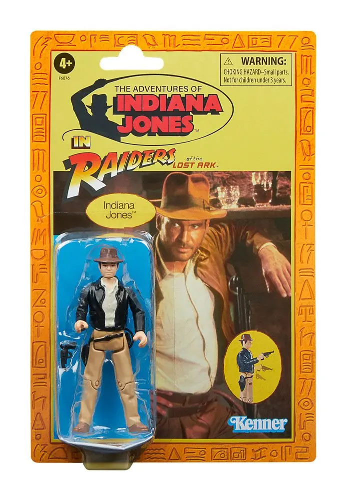 Indiana Jones Retro Collection Figurina de acțiune Indiana Jones (Raiders of the Lost Ark) 10 cm poza produsului