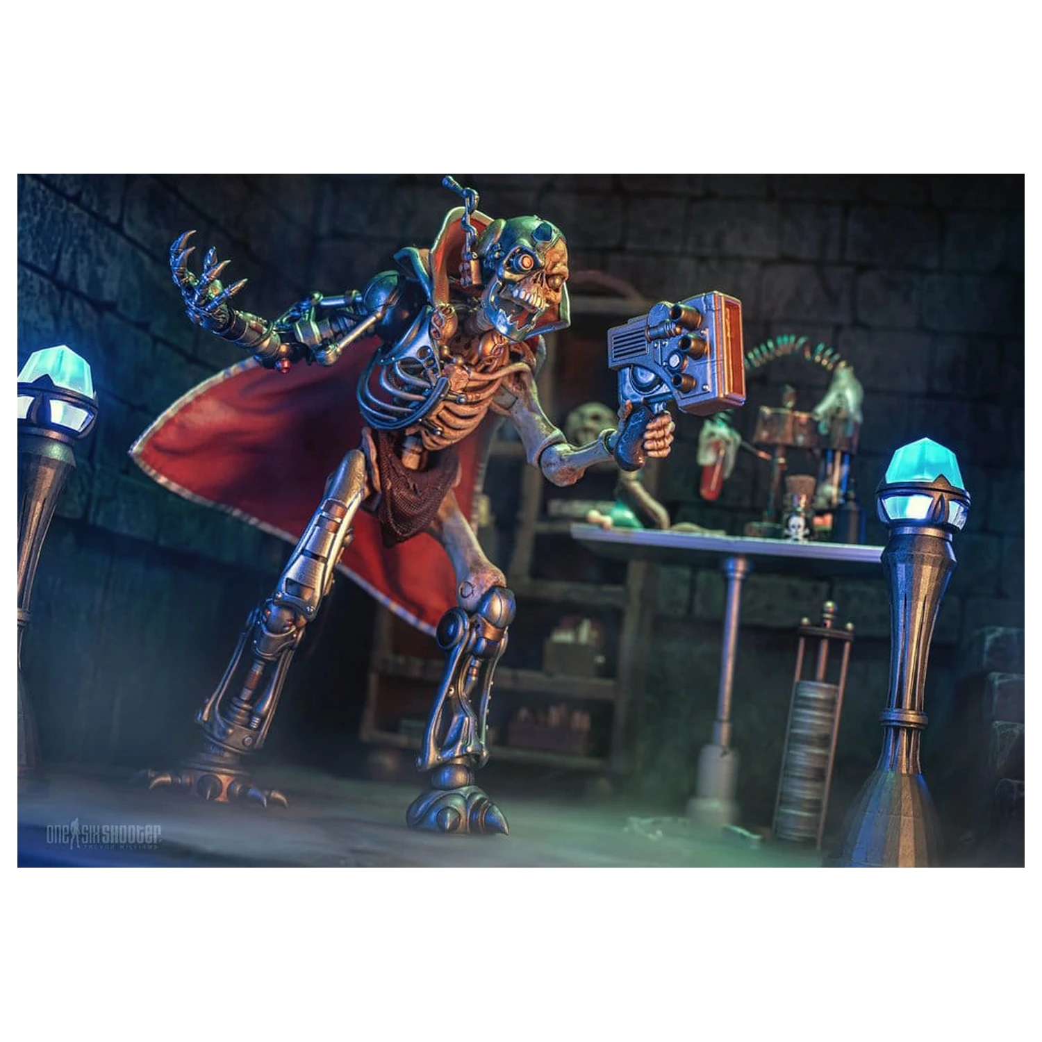 Infinite Legions: Skeleton Warriors Figurina de actiune Dr. Cyborn poza produsului