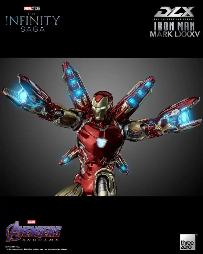 Figurină de acțiune Infinity Saga DLX 1/12 Iron Man Mark 85 17 cm poza produsului