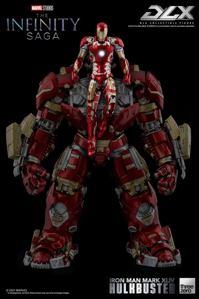 Infinity Saga DLX Figurina de acțiune 1/12 Iron Man Mark 44 Hulkbuster 30 cm poza produsului
