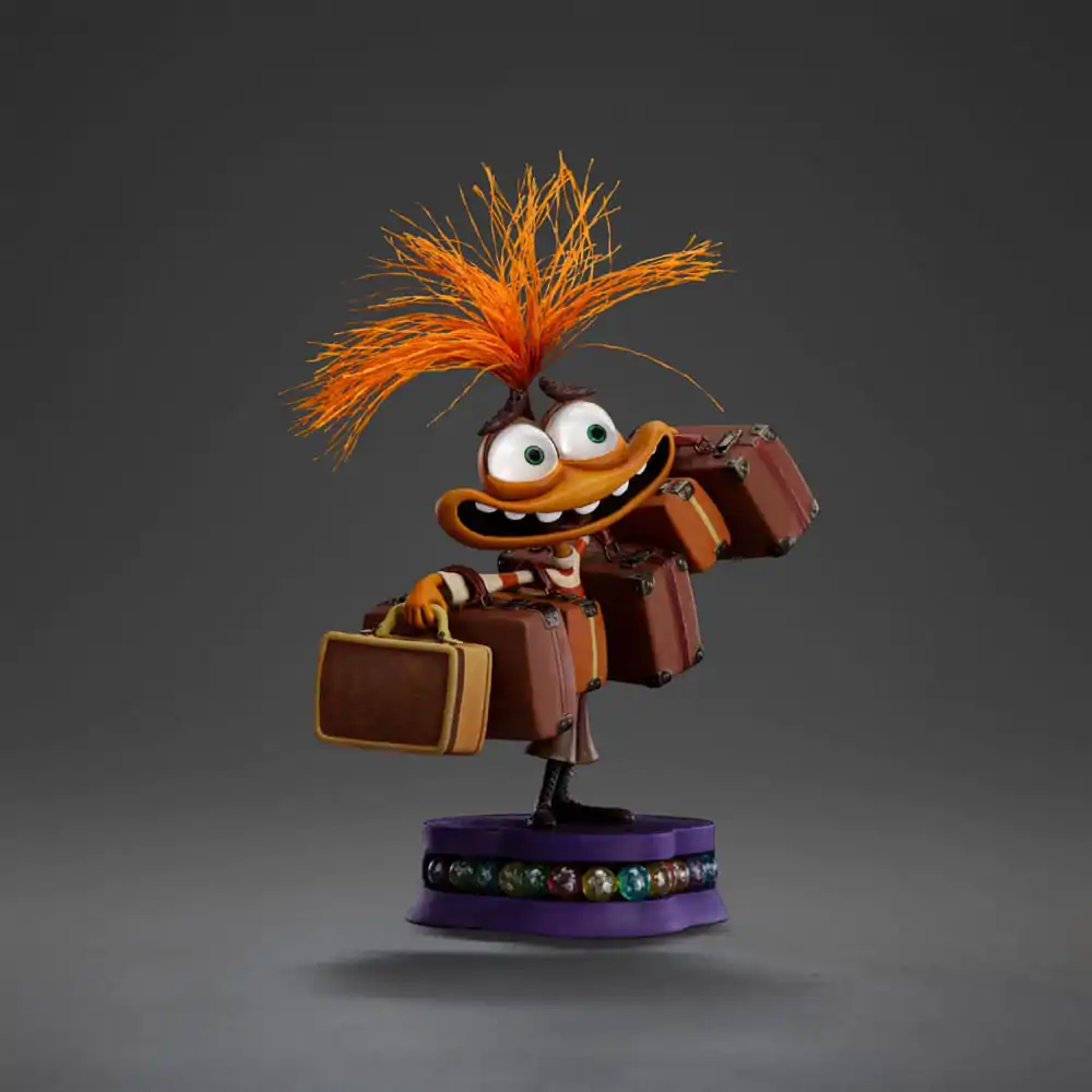 Inside Out 2 Statuie Scară Artă 1/10 Anxiety 18 cm poza produsului