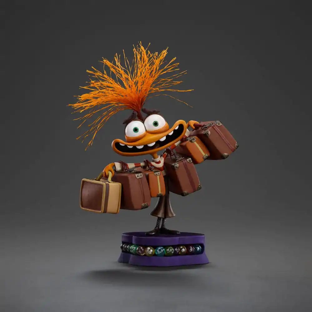 Inside Out 2 Statuie Scară Artă 1/10 Anxiety 18 cm poza produsului