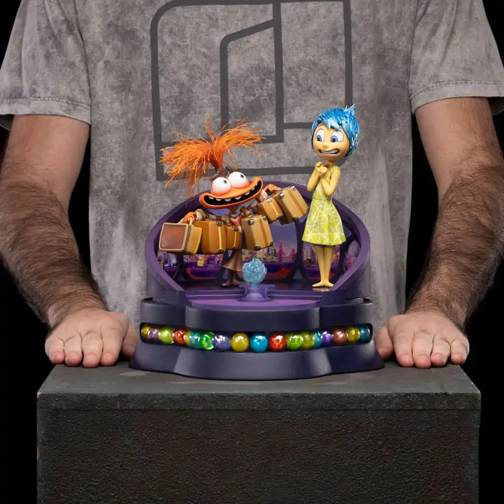 Inside Out 2 Statuie Art Scale Deluxe 1/10 Bucurie și Anxietate 26 cm poza produsului