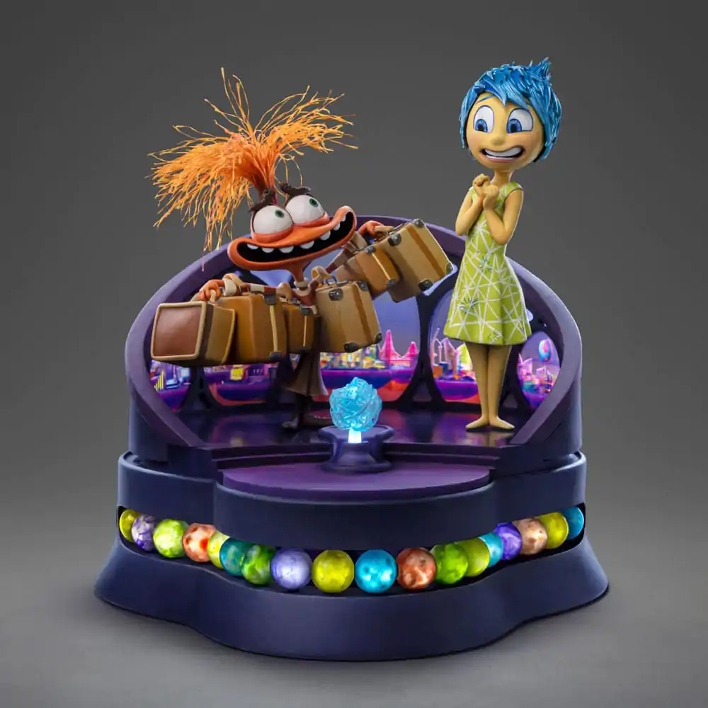 Inside Out 2 Statuie Art Scale Deluxe 1/10 Bucurie și Anxietate 26 cm poza produsului