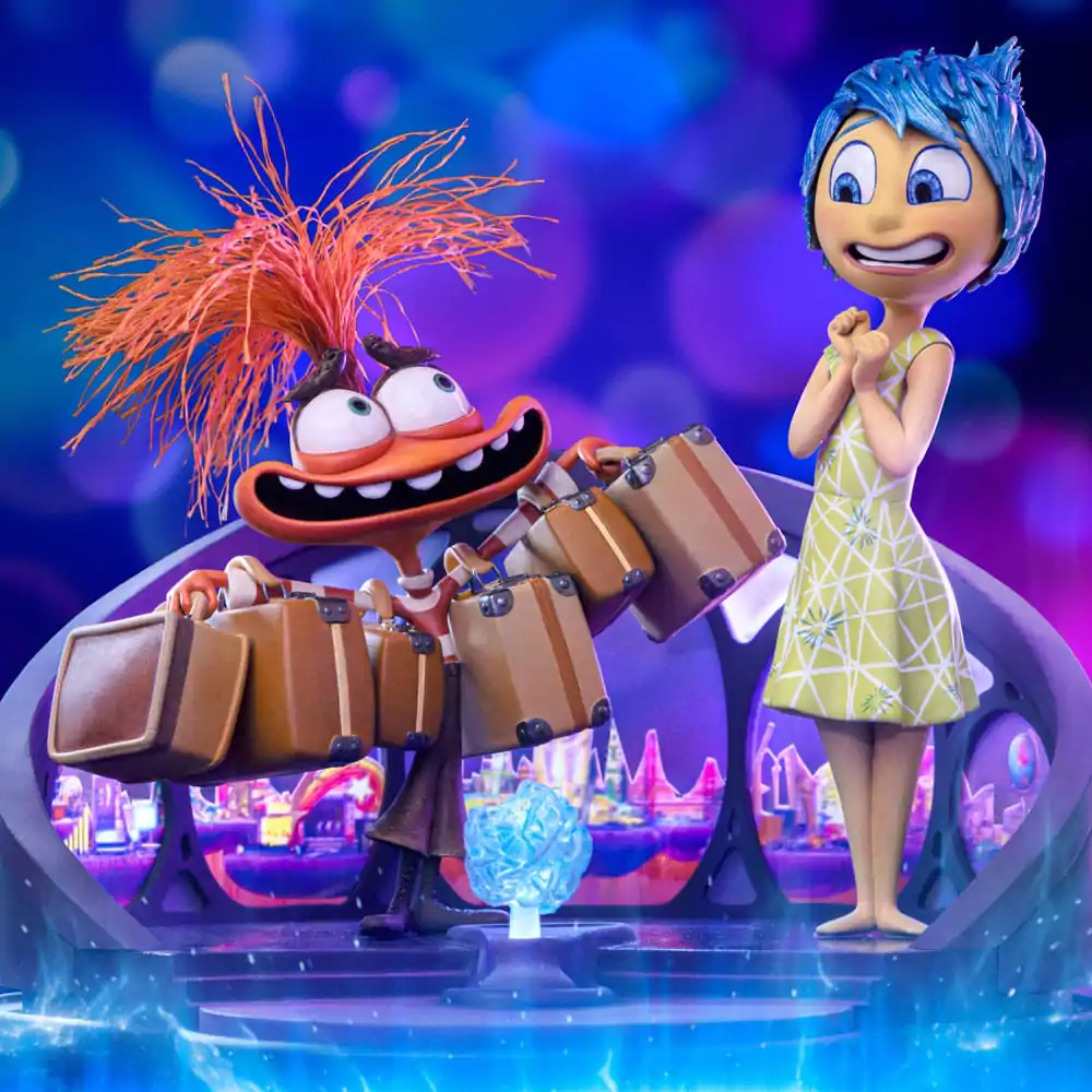 Inside Out 2 Statuie Art Scale Deluxe 1/10 Bucurie și Anxietate 26 cm poza produsului