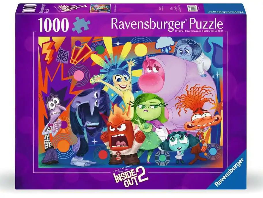 Puzzle Inside Out 2 Emoții noi la sediul central (1000 de piese) poza produsului