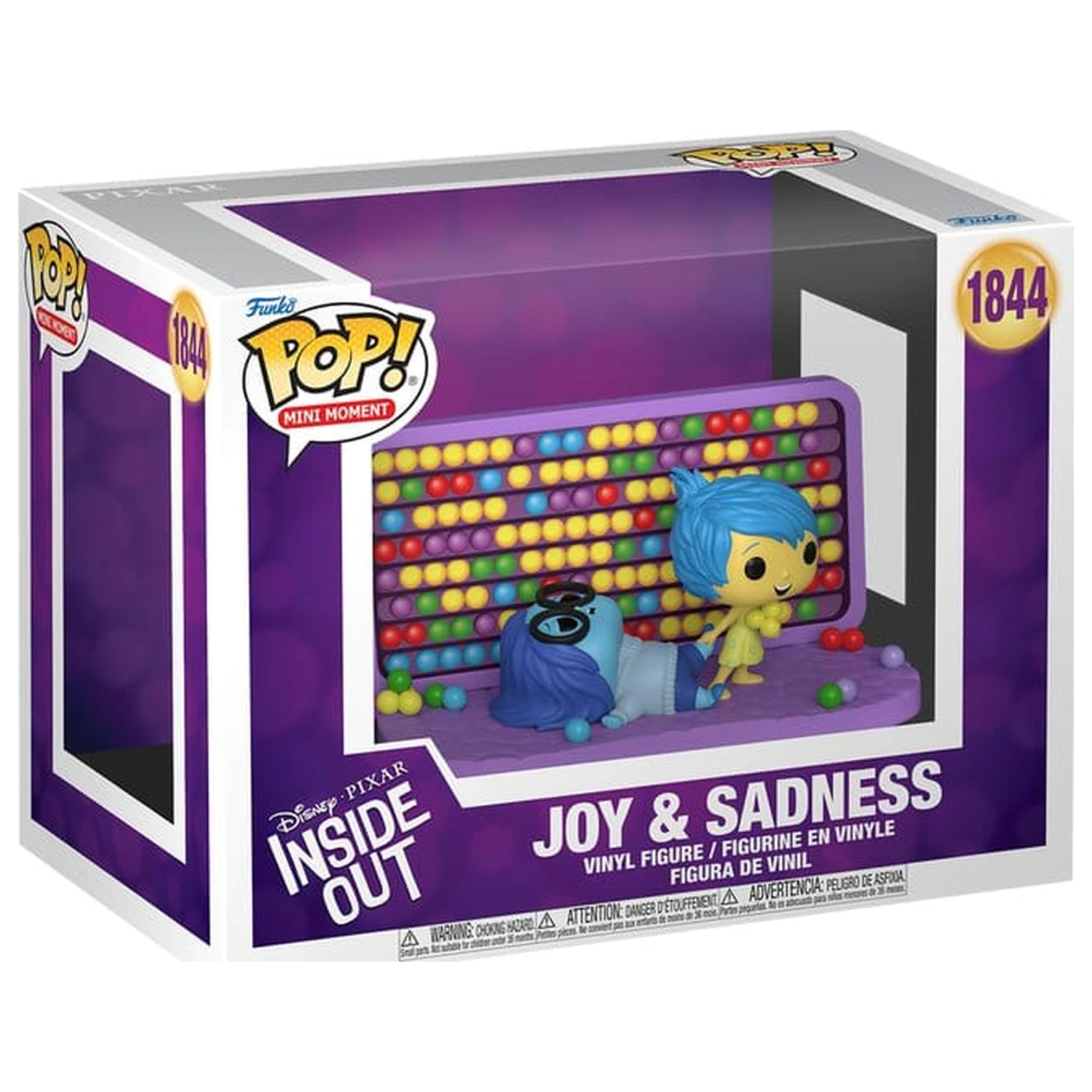 Inside Out Funko POP! Mini Moment Figurina din vinil Joy & Sadness 9 cm poza produsului