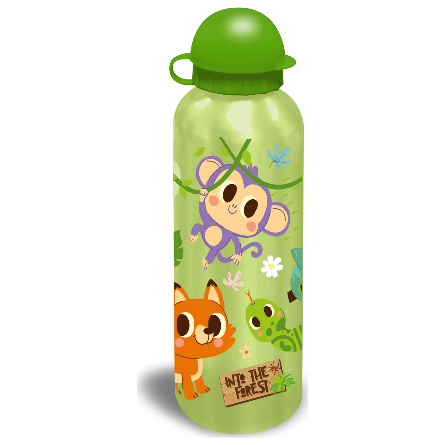 Into the Forest sticla de apa din aluminiu cu capac de baut 500 ml poza produsului