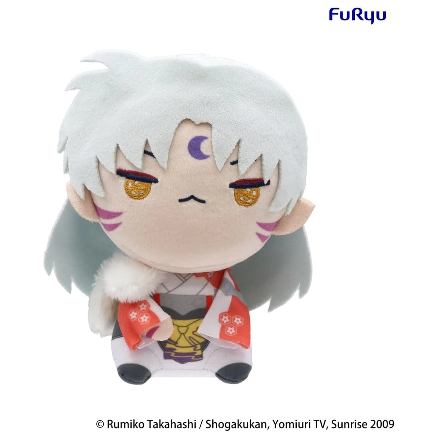 Inuyasha Mochipico Figurină de pluș Sesshomaru 14 cm poza produsului