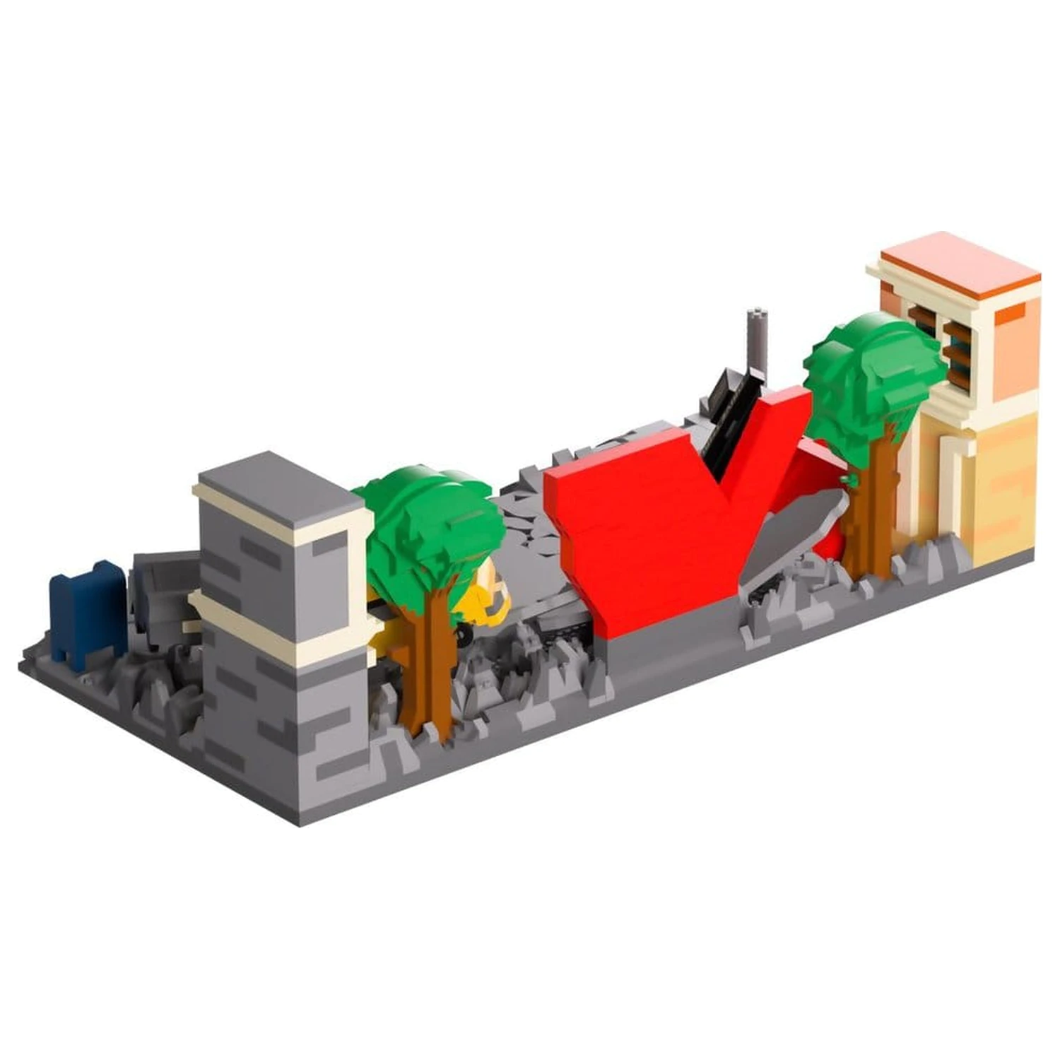 Invincible Construction Kit Chicago Stage poza produsului
