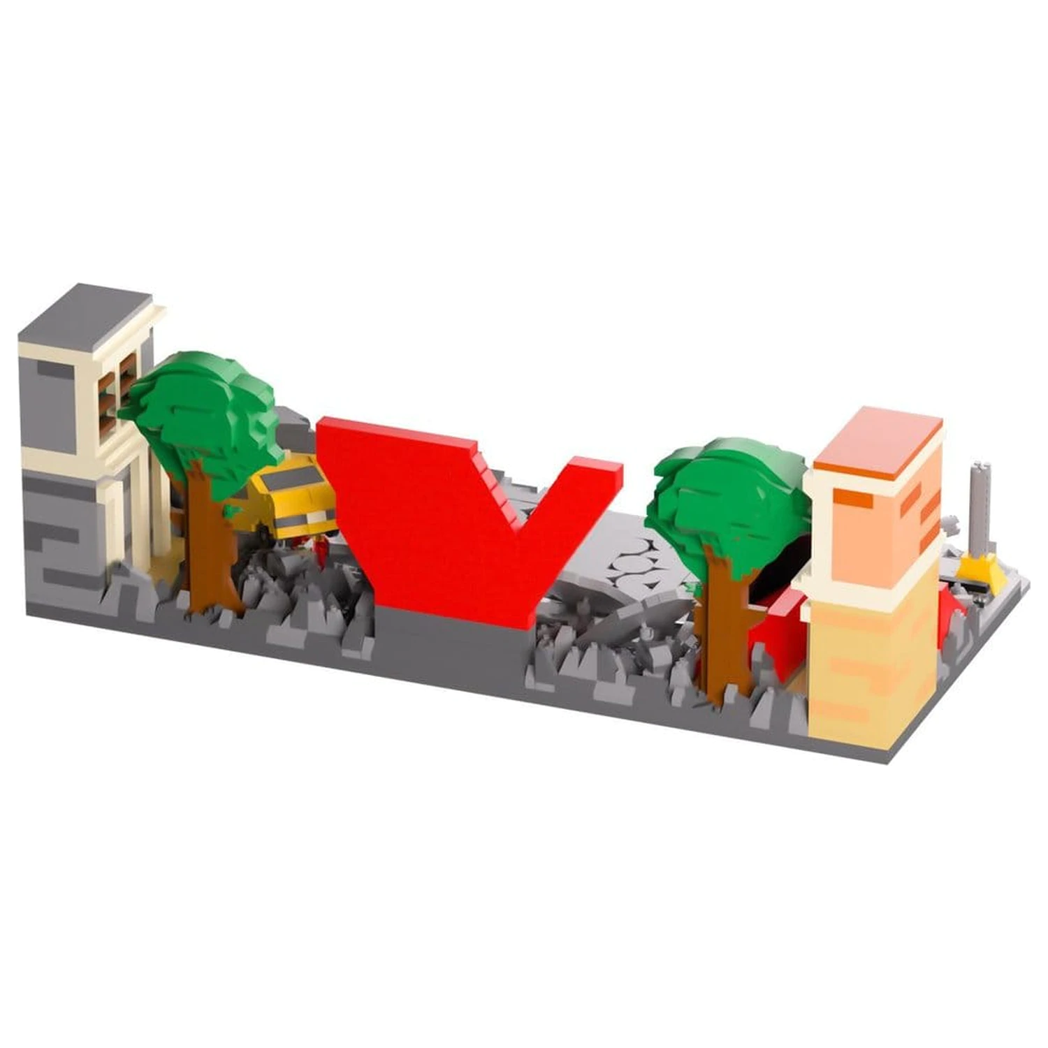 Invincible Construction Kit Chicago Stage poza produsului