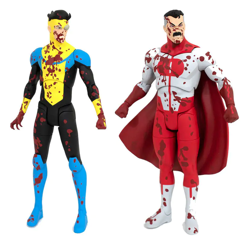 Invincible Omni-Man & Invincible set Deluxe 2 figurine 18cm poza produsului