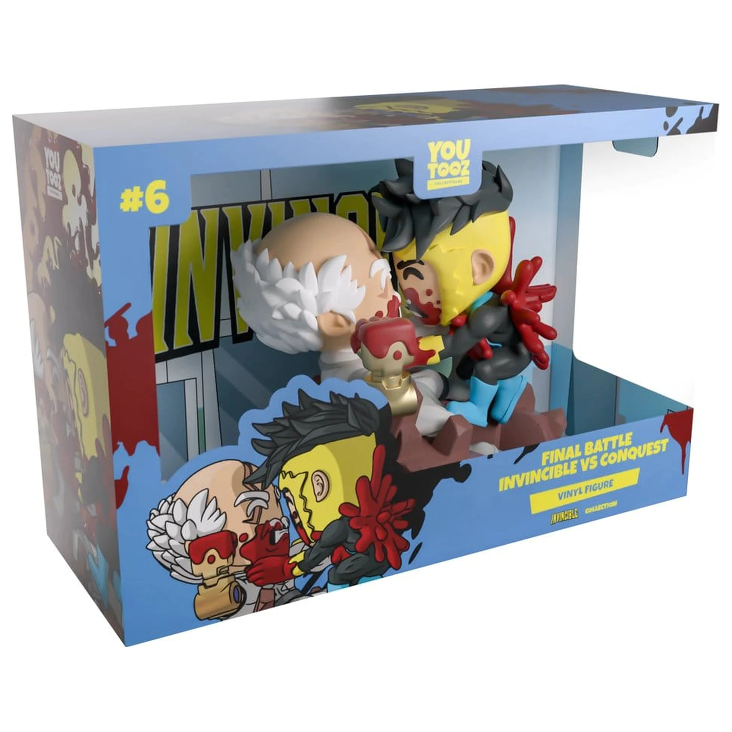 Invincible Figurina de vinil Batalia Finala Invincible vs Conquest 12 cm poza produsului