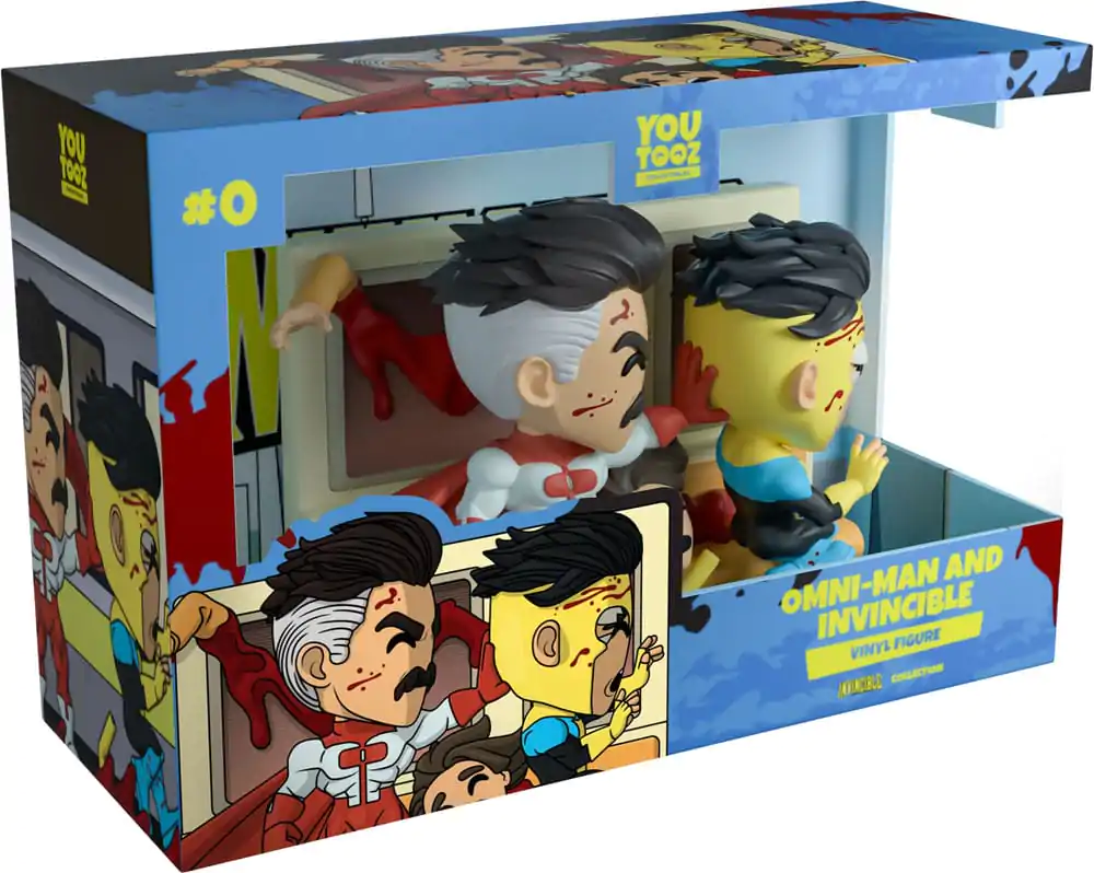 Figurină de vinil Invincible Omni-Man și Invincible 12 cm poza produsului