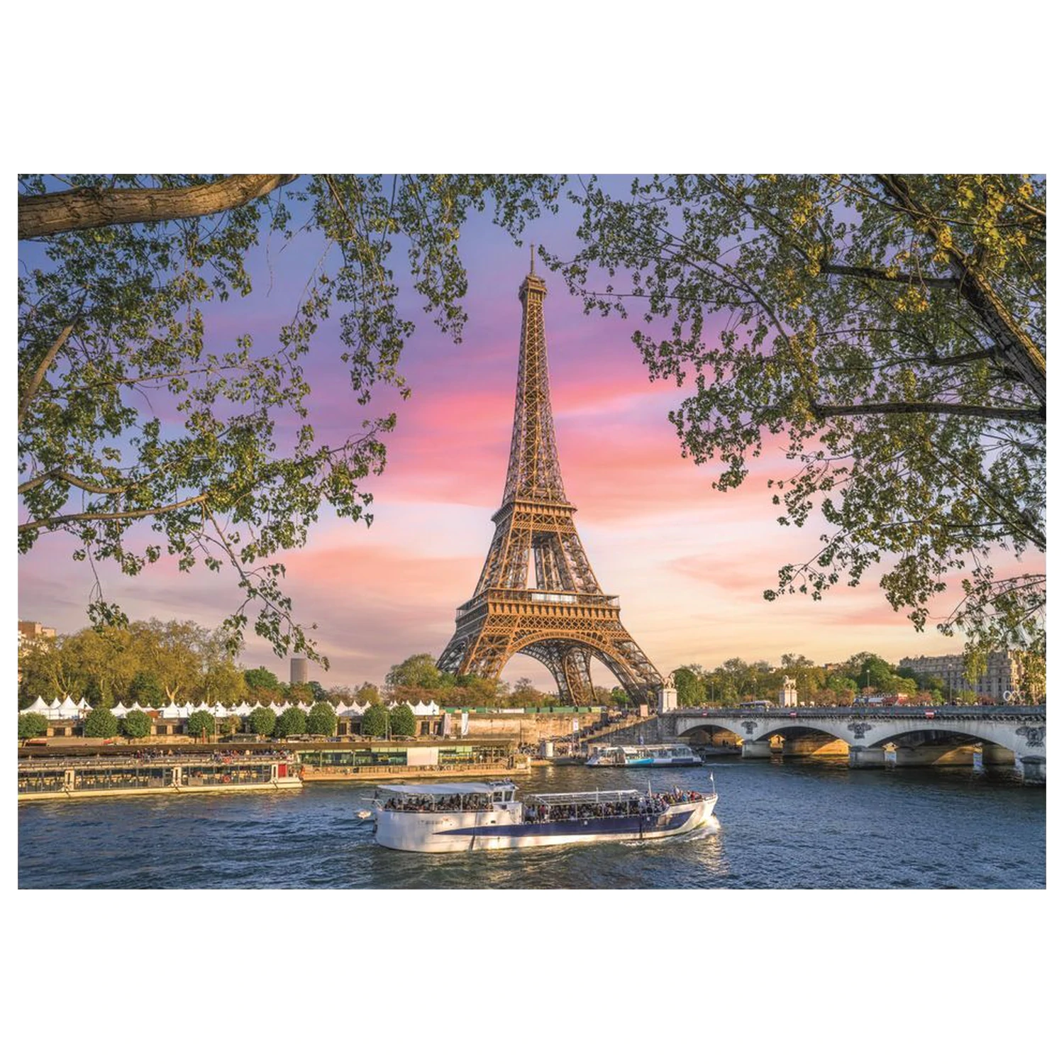 Iron Lady In Pink puzzle 3000 de piese poza produsului