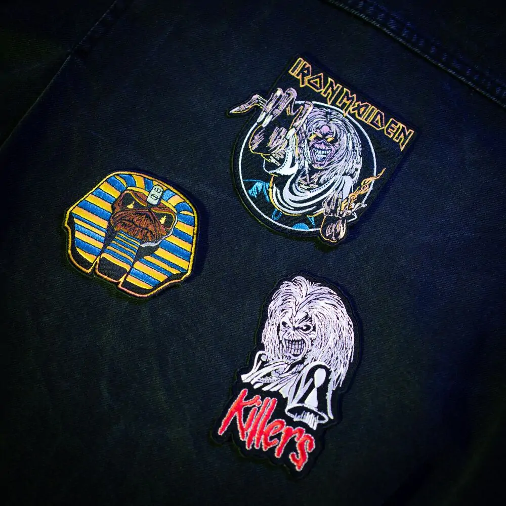 Iron Maiden set de 3 patch-uri poza produsului