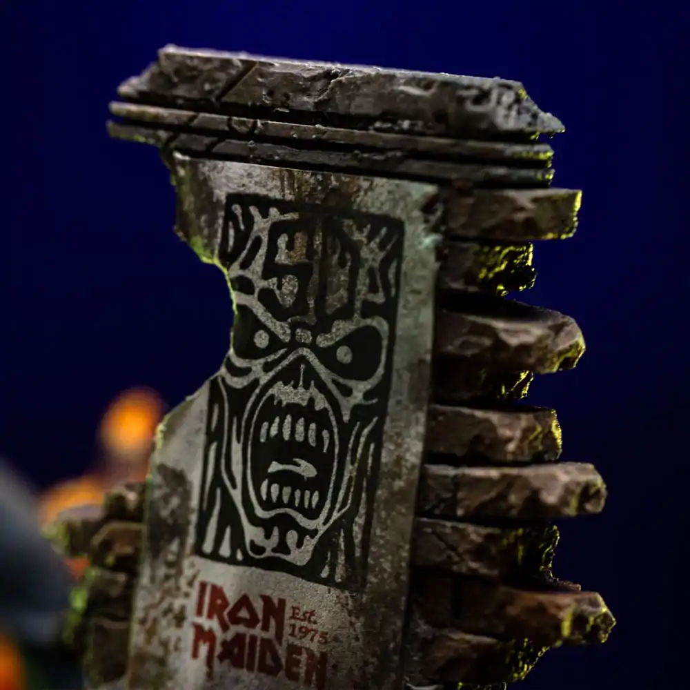 Iron Maiden Art Scale Statuie 1/10 Eddie 50th Year Anniversary 22 cm poza produsului