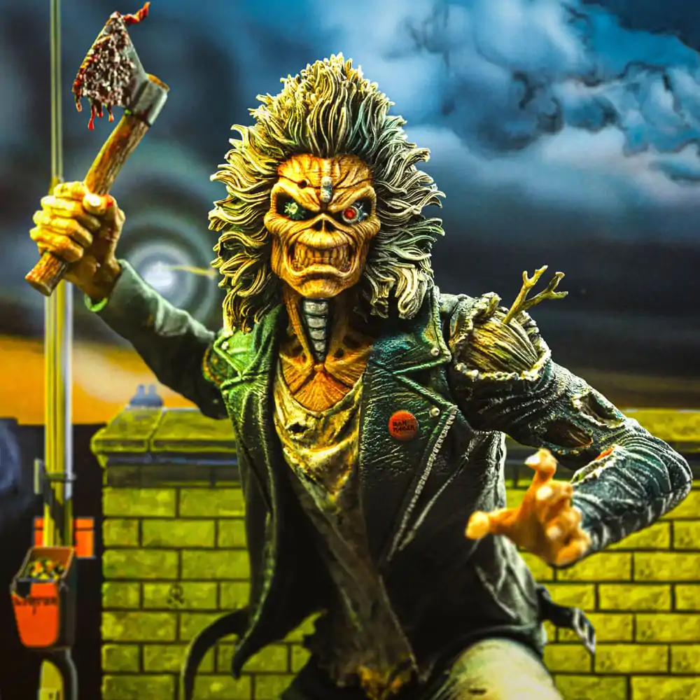 Iron Maiden Art Scale Statuie 1/10 Eddie 50th Year Anniversary 22 cm poza produsului