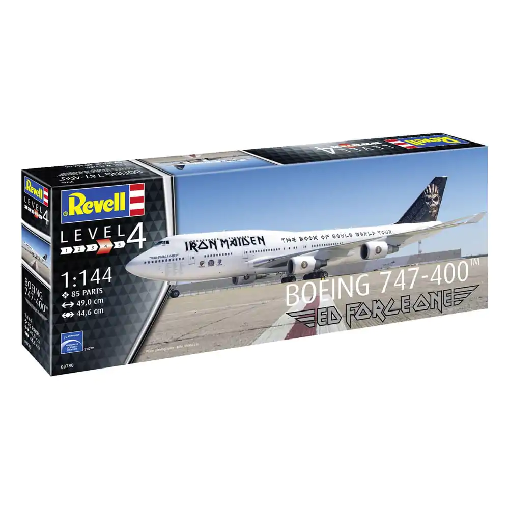 Iron Maiden Model Kit 1/144 Boeing 747-400 "Ed Force One" 49 cm poza produsului