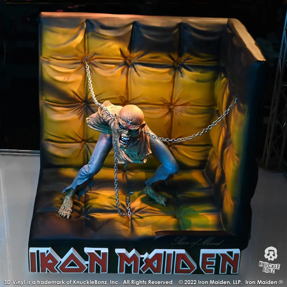 Statuie Vinil 3D Iron Maiden Piece of Mind 25 cm poza produsului