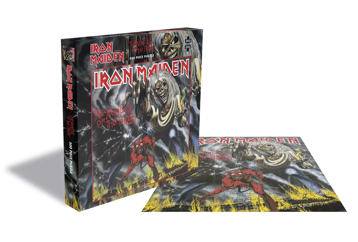 Puzzle Iron Maiden The Number of the Beast poza produsului