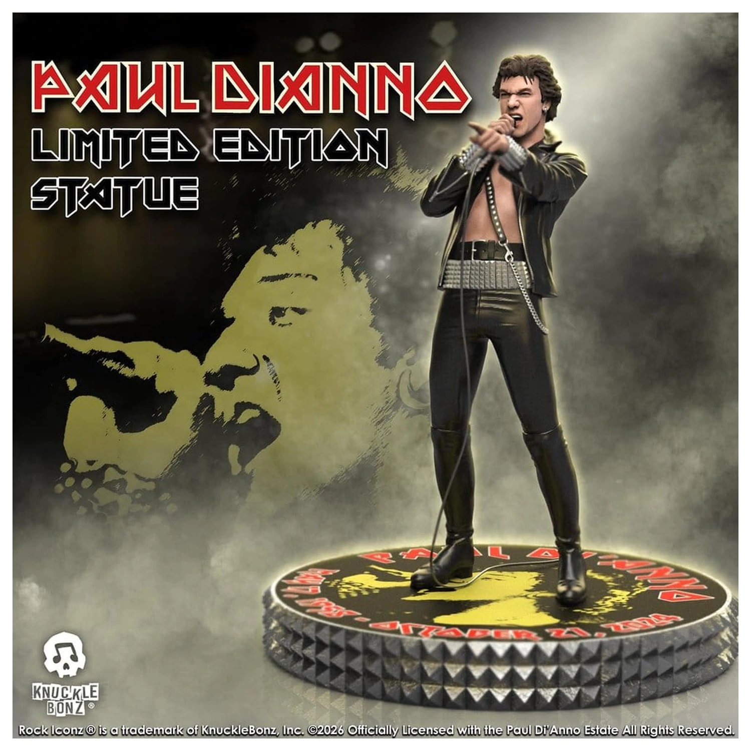 Iron Maiden Rock Iconz Statuie Paul Di'Anno 20 cm poza produsului