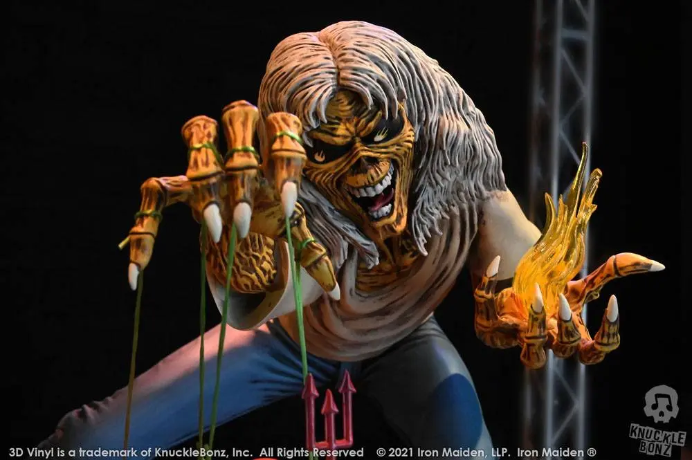 Statuie Vinyl 3D Iron Maiden The Number of the Beast 20 x 21 x 24 cm poza produsului