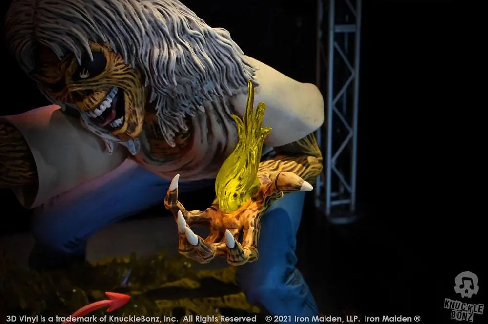 Statuie Vinyl 3D Iron Maiden The Number of the Beast 20 x 21 x 24 cm poza produsului
