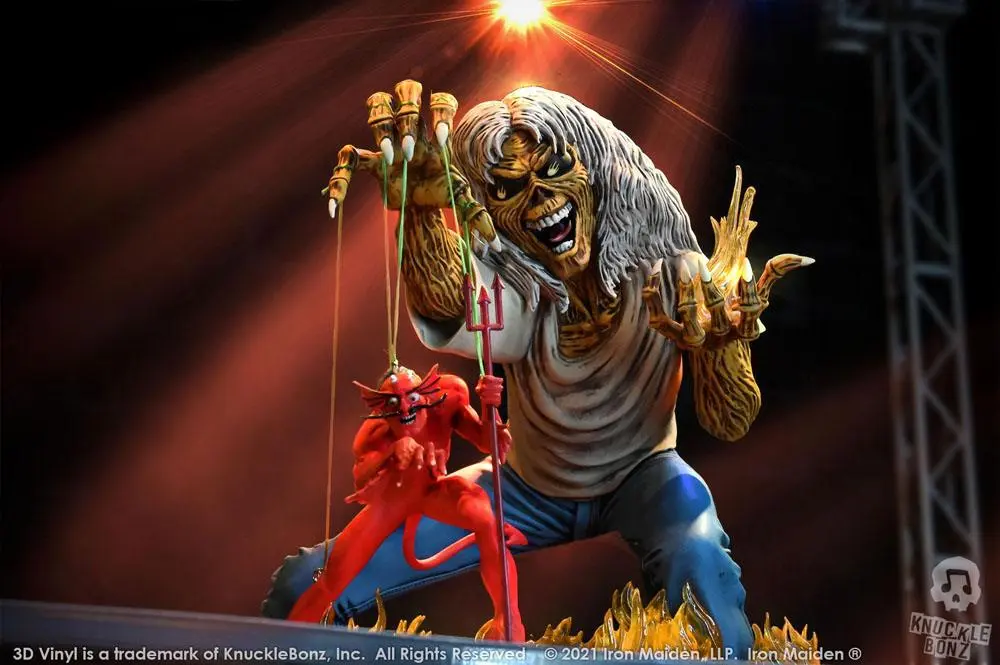 Statuie Vinyl 3D Iron Maiden The Number of the Beast 20 x 21 x 24 cm poza produsului
