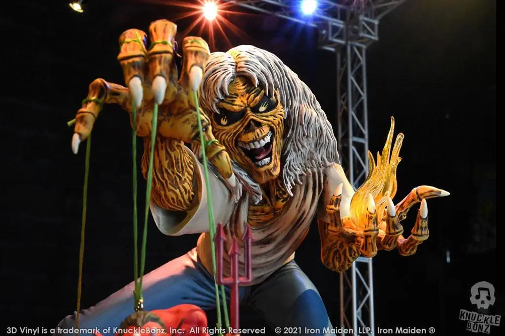 Statuie Vinyl 3D Iron Maiden The Number of the Beast 20 x 21 x 24 cm poza produsului
