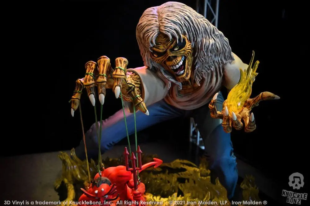 Statuie Vinyl 3D Iron Maiden The Number of the Beast 20 x 21 x 24 cm poza produsului