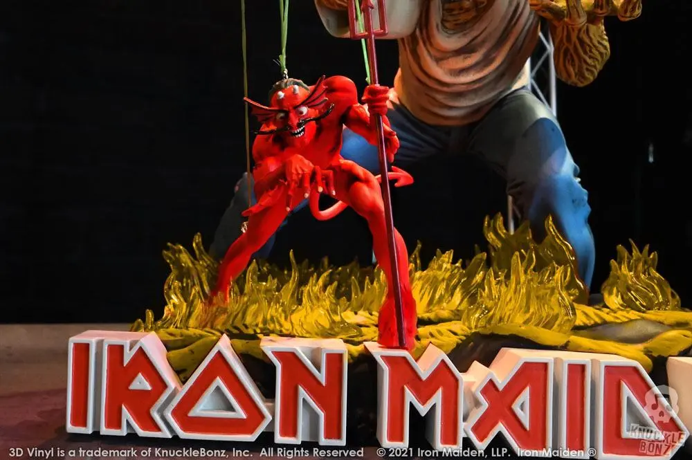 Statuie Vinyl 3D Iron Maiden The Number of the Beast 20 x 21 x 24 cm poza produsului