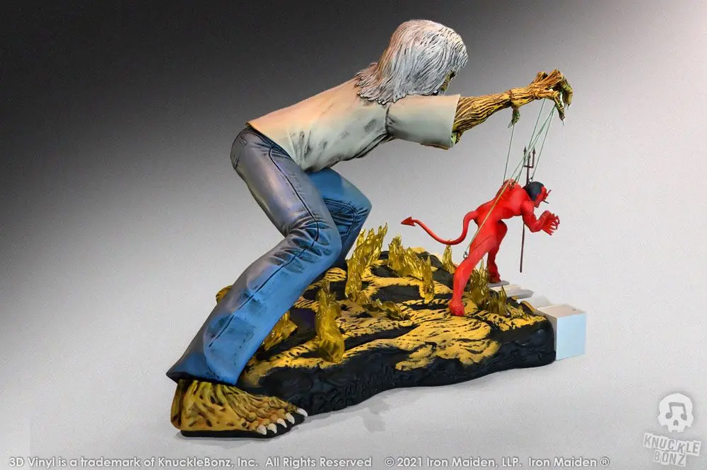 Statuie Vinyl 3D Iron Maiden The Number of the Beast 20 x 21 x 24 cm poza produsului