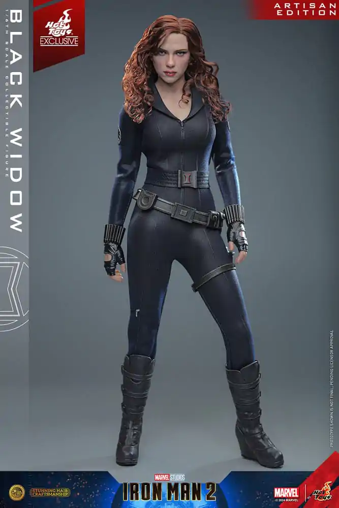 Iron Man 2 figurina de actiune 1/6 Black Widow Artisan Edition Hot Toys Exclusive 28 cm poza produsului