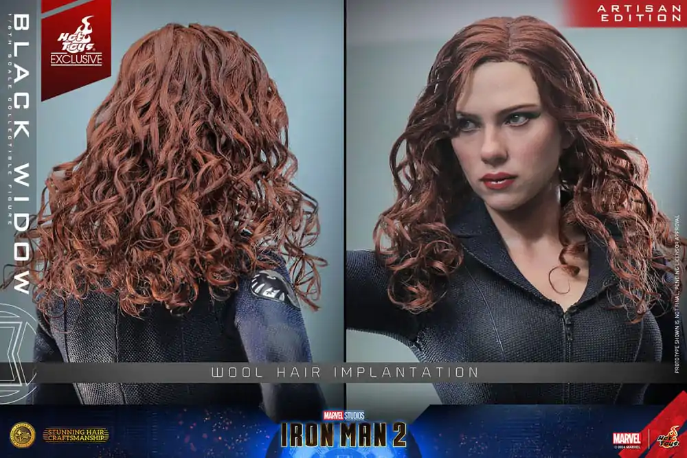 Iron Man 2 figurina de actiune 1/6 Black Widow Artisan Edition Hot Toys Exclusive 28 cm poza produsului