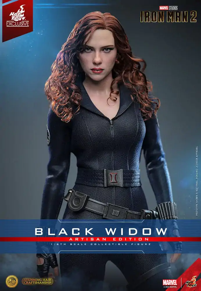 Iron Man 2 figurina de actiune 1/6 Black Widow Artisan Edition Hot Toys Exclusive 28 cm poza produsului