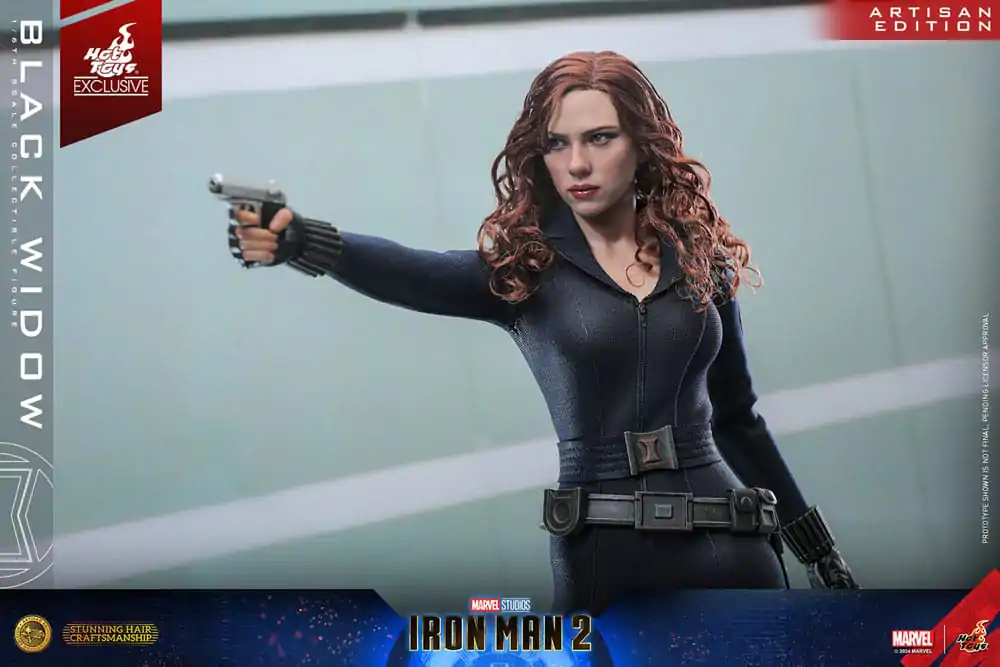 Iron Man 2 figurina de actiune 1/6 Black Widow Artisan Edition Hot Toys Exclusive 28 cm poza produsului
