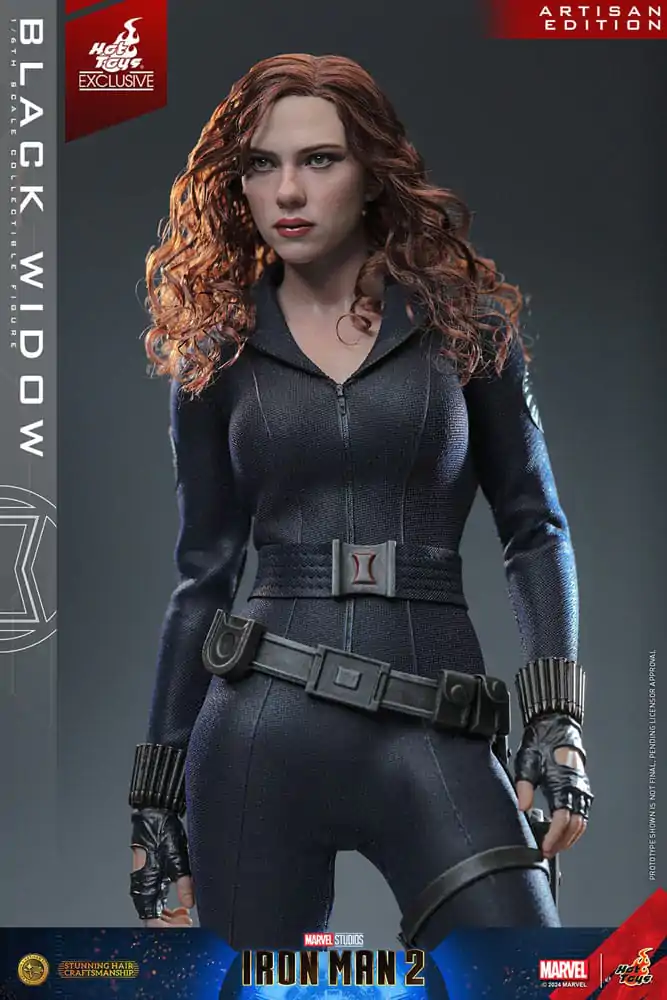 Iron Man 2 figurina de actiune 1/6 Black Widow Artisan Edition Hot Toys Exclusive 28 cm poza produsului
