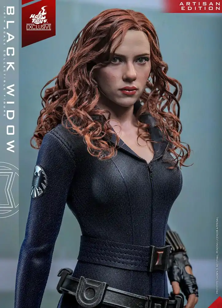Iron Man 2 figurina de actiune 1/6 Black Widow Artisan Edition Hot Toys Exclusive 28 cm poza produsului