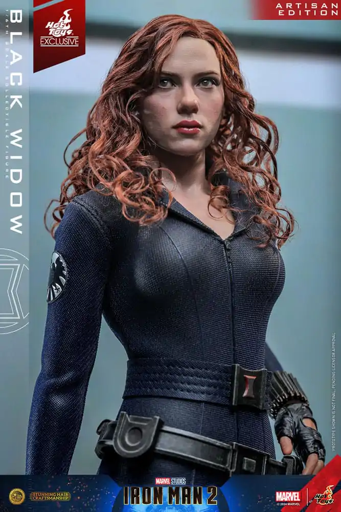 Iron Man 2 figurina de actiune 1/6 Black Widow Artisan Edition Hot Toys Exclusive 28 cm poza produsului