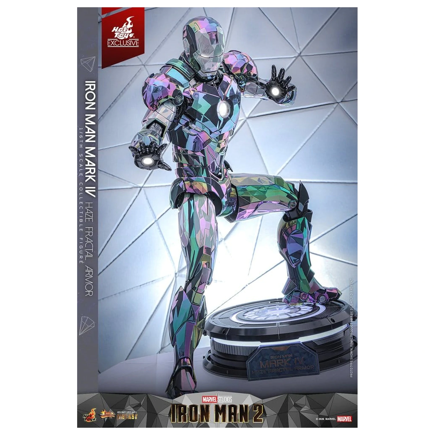 Iron Man 2 Figura de actiune 1/6 Iron Man Mark IV (Haze Fractal Armor) 33 cm poza produsului