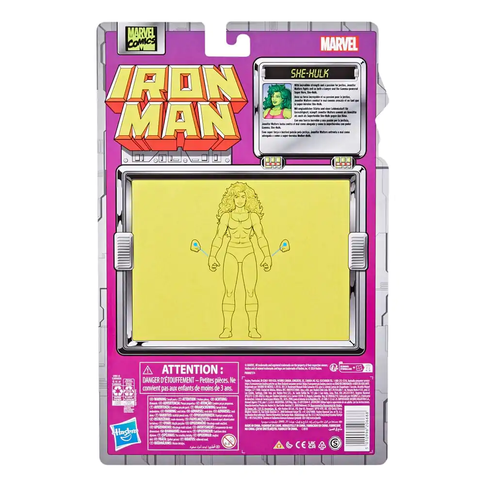 Iron Man Marvel Legends Figurina de acțiune She-Hulk 15 cm poza produsului