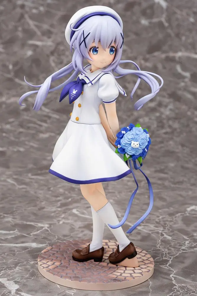 Is the Order a Rabbit Statuie PVC 1/7 Chino (Summer Uniform) 21 cm poza produsului